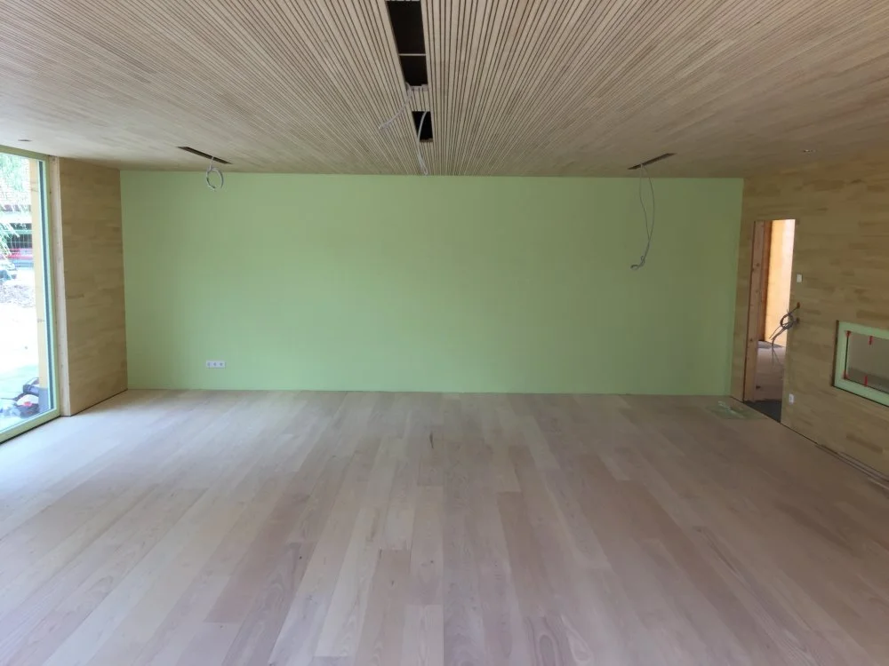 Wohnung mit Holzboden